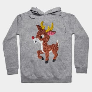 Christmas Popcorn Reindeer Hoodie